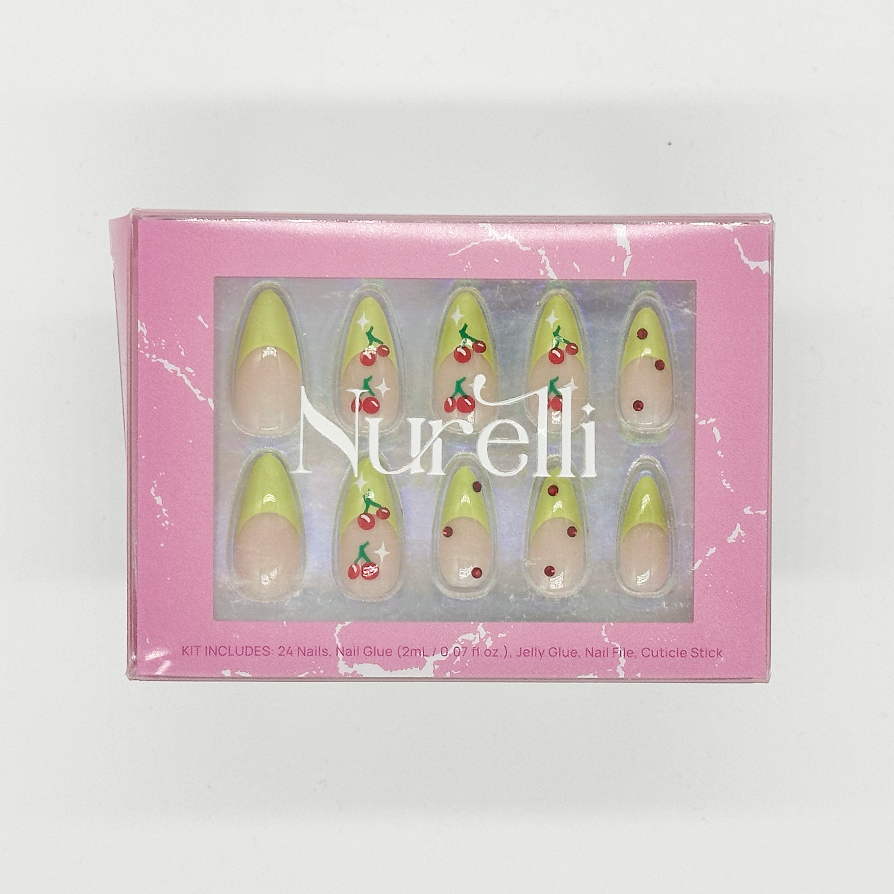 Cherry French | 24pc Nail Set