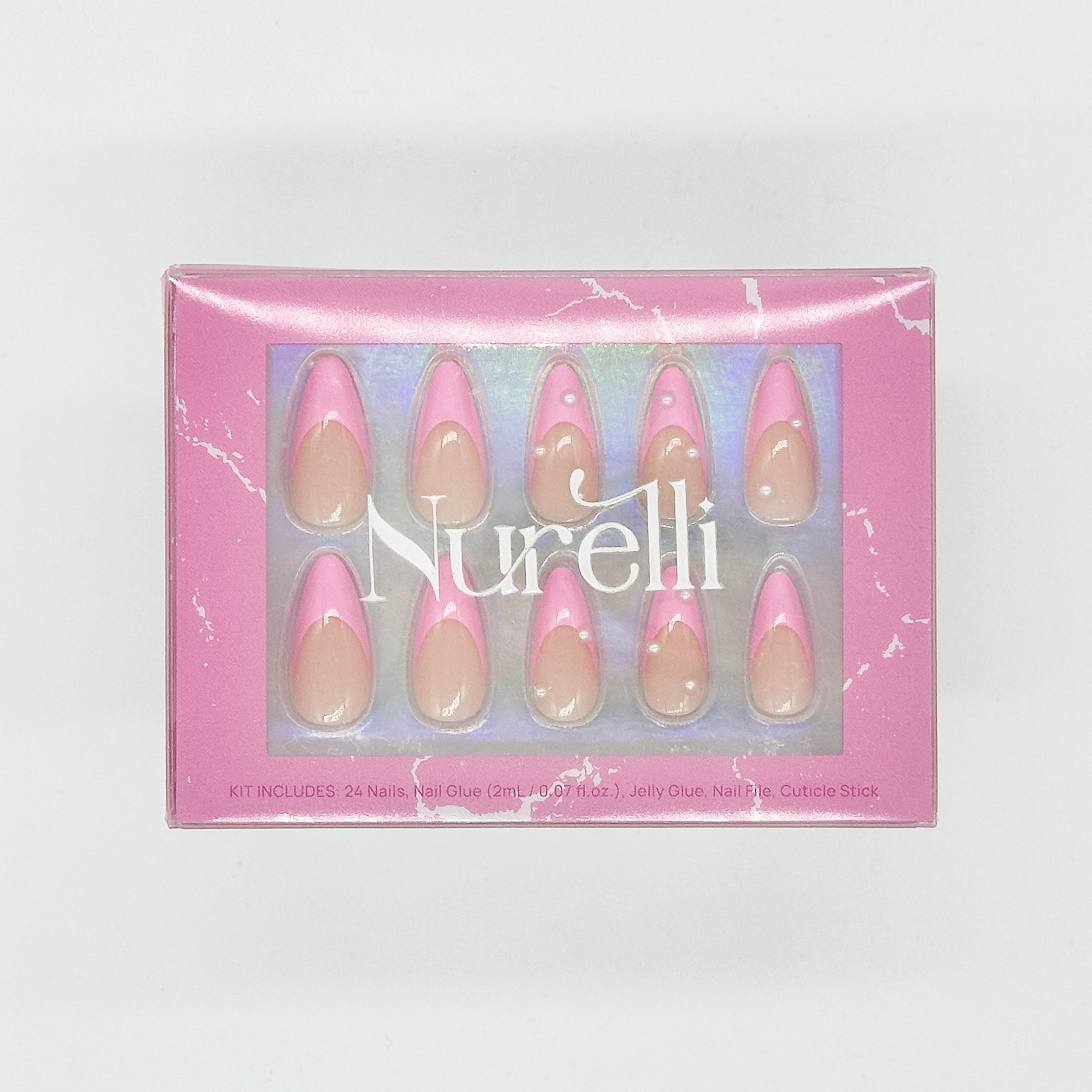 Pink Pop French | 24pc Nail Set